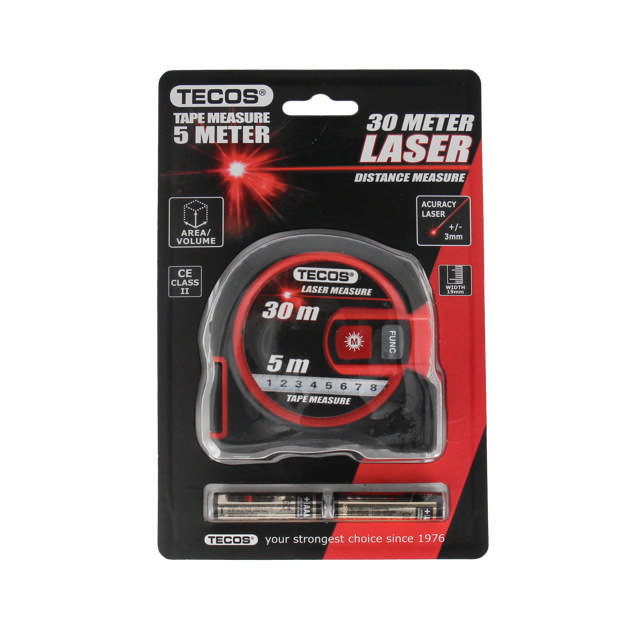 Mittanauha, 5 m / 15 m Lasermittanauha