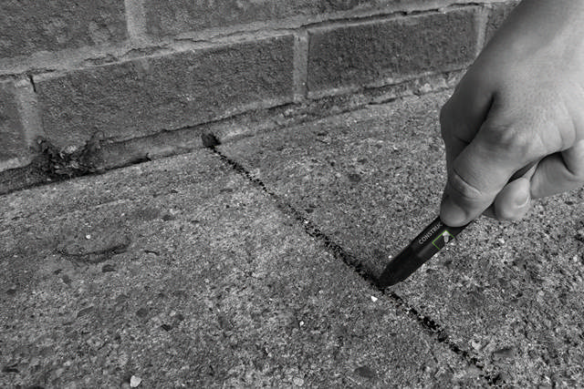 Merkintäliitu - musta