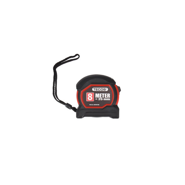 Rullamitta 8 m CEluokka II Nylonpinnoitettu metalliklipsillä