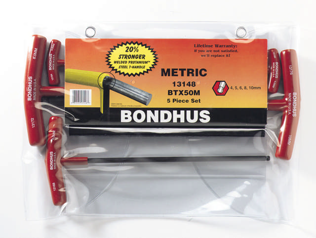 BTX50M T-kahva kuusiokoloavain; 4 - 10 mm