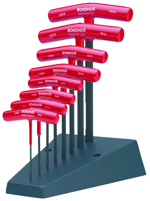 HTX80M/S T-kahva Kuusiokoloavain; 2 - 10 mm