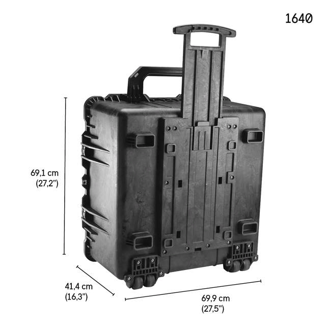 1640 Peli™ Case ilman vaahtoa