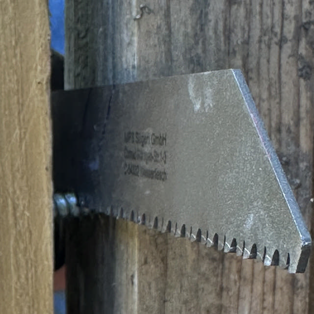 Puukkosahanterä 4174 - 1 kpl, 230 mm HM 8 tpi