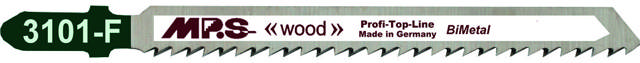 Pistosahanterä 3101F - 2 kpl, 100 mm BiM 10tpi