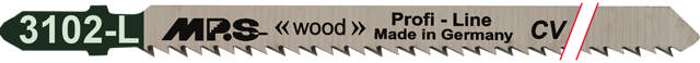 Pistosahanterät 3102L - 5 kpl 130mm CrV 10tpi