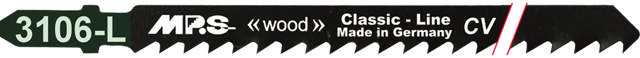 Pistosahanterä 3106-L, 2 kpl 132mm CrV 6 tpi