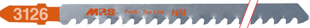 Pistosahanterä 3126 - 1 kpl, 132 mm HM 6 tpi