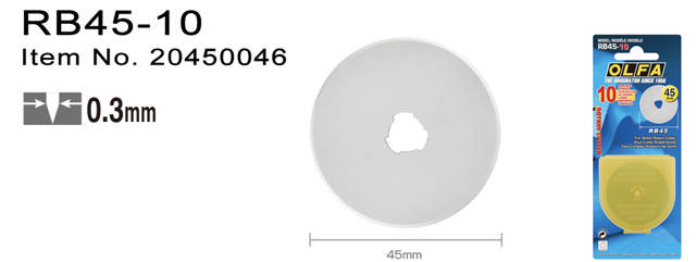 RB45-10 Rullaleikkuri 45 mm