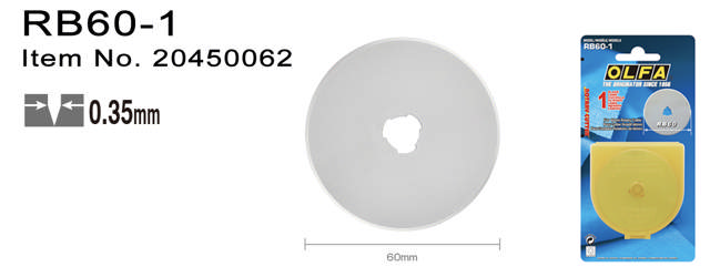 RB60-1 Rullaleikkuri 60 f/RTY3G