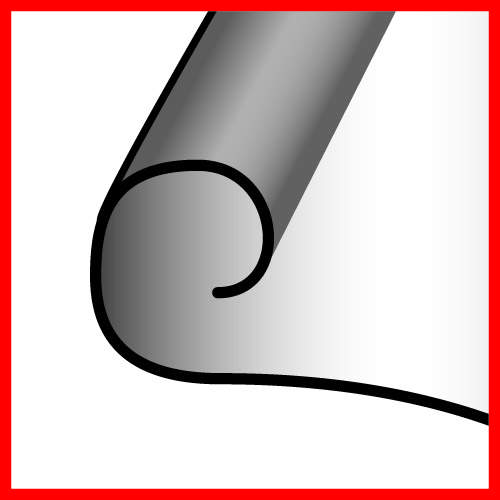 Pistosahanterä 3129 - 2 kpl, 150 mm CrV Wave